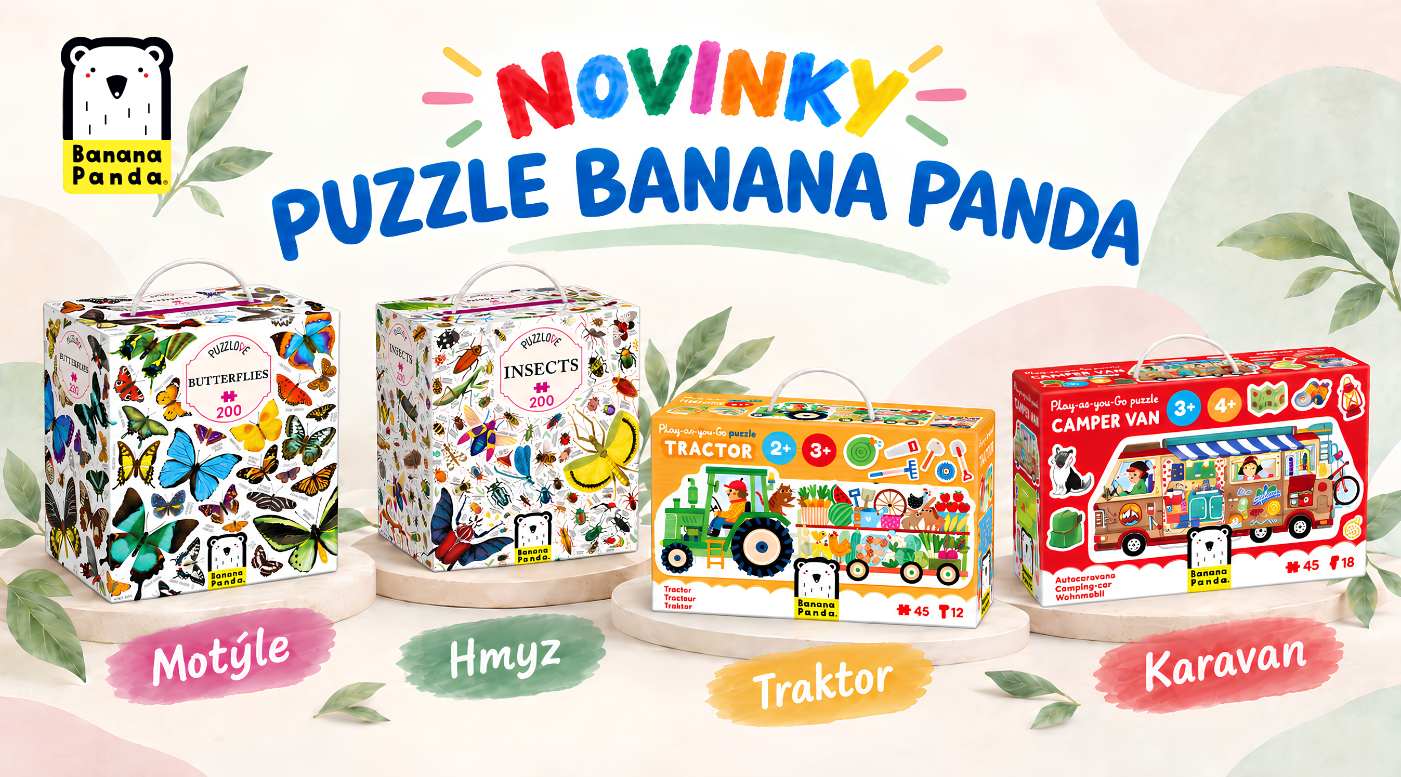 Puzzle Banana Panda