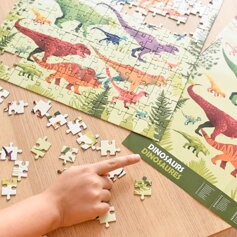 Dinosaury - puzzle s plagátom