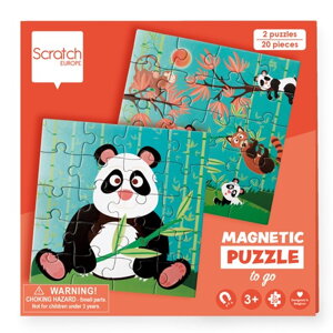 Magnetické puzzle Panda