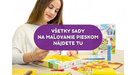 Maľovanie pieskom Sabbiarelli