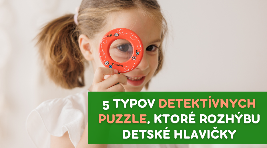 5 typov detektívnych puzzle, ktoré rozhýbu detské hlavičky