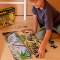 Svietiace dinosaury - puzzle