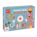 5x Ľudské telo - edukatívne puzzle