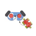 Puzzle Hľadaj tajomstvá psíkov