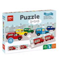 Dopravné prostriedky – sčítavanie s puzzle