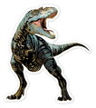 Vyškrab si nálepky dinosaurov