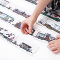Puzzle Vlaky - pomiešaj a poskladaj