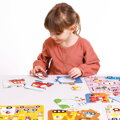 Postav puzzle a doplň dopravné prostriedky 