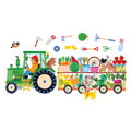 Puzzle Traktor - postav a doplň