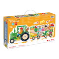 Puzzle Traktor - postav a doplň