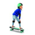 Kolobežka/skateboard, mentolová