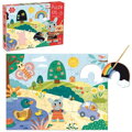 Zázračé vyškrabávacie puzzle XXL