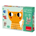Veľké puzzle zvieratká 4