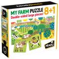 Farma - 8+1 obojstranné puzzle