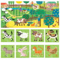 Farma - 8+1 obojstranné puzzle