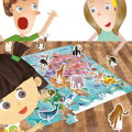 Cesta okolo sveta - maxi puzzle a zvieratká