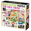 Dom pre bábiky - veľké puzzle s hernou sadou