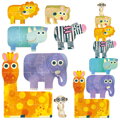 Savana - maxi postupné puzzle