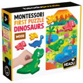 Prvé puzzle Dinosaury Montessori