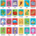 Montessori maxi kartičky – Prvé anglické slová