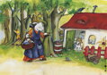 Vlk a sedem kozliatok Kamišibai