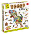 Dinosaury - drevené puzzle