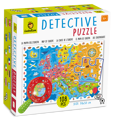 Detektívne puzzle s lupou Mapa Európy     
