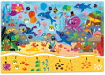 Puzzle Počítame do 9 - V mori