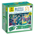 Puzzle Počítame do 9 - V lese