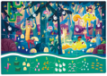 Puzzle Počítame do 9 - V lese