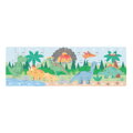 Dinosaury s číslami, drevené puzzle