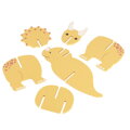 3D drevené dinosaury 