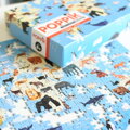 Zvieratá - puzzle s plagátom