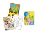 Maľovanie pieskom - taška Dinosaury