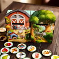 Divoké a domáce zvieratá - triediace puzzle