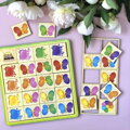 Puzzle Motýle a farby