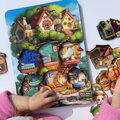 Kde je domček na strome - trojvrstvové vkladacie puzzle