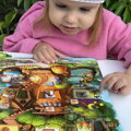 Kde je domček na strome - trojvrstvové vkladacie puzzle