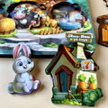 Kde je domček na strome - trojvrstvové vkladacie puzzle