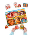 Stodola - trojvrstvové vkladacie puzzle