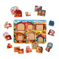 Stodola - trojvrstvové vkladacie puzzle