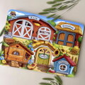 Stodola - trojvrstvové vkladacie puzzle