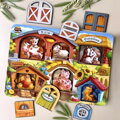 Stodola - trojvrstvové vkladacie puzzle