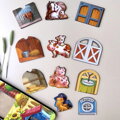 Stodola - trojvrstvové vkladacie puzzle