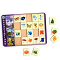 Asociácie: Ročné obdobia, vkladacie puzzle
