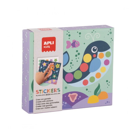 Zvieratká v oceáne s nálepkami