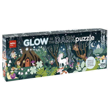 Hľadaj v lese - puzzle 200