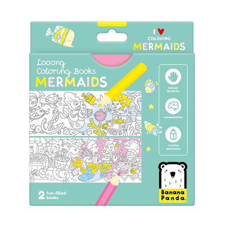 Omaľovánka Morské víly