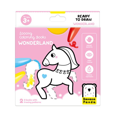 Omaľovánka Krajina zázrakov