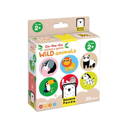 Pexeso na cesty Divoké zvieratá